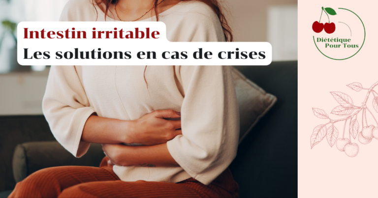 Les crises dans le syndrome de l'intestin irritable